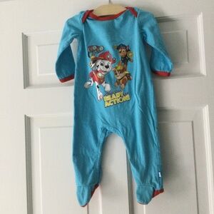 Nickelodeon Paw Patrol Cotton Footed Pajamas (0-6 months)